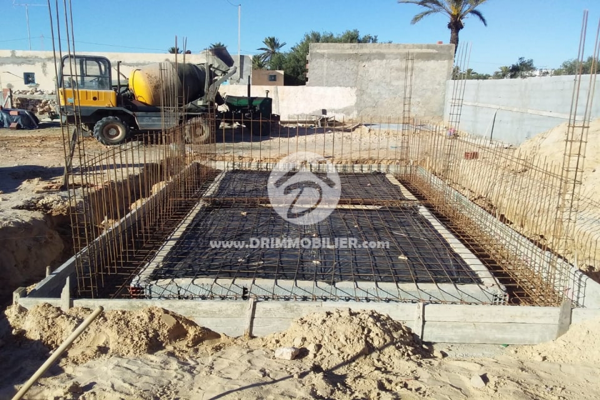 Chantier Villa sur la route du phare,  Avancement de travaux.. -   Notre Chantiers Djerba